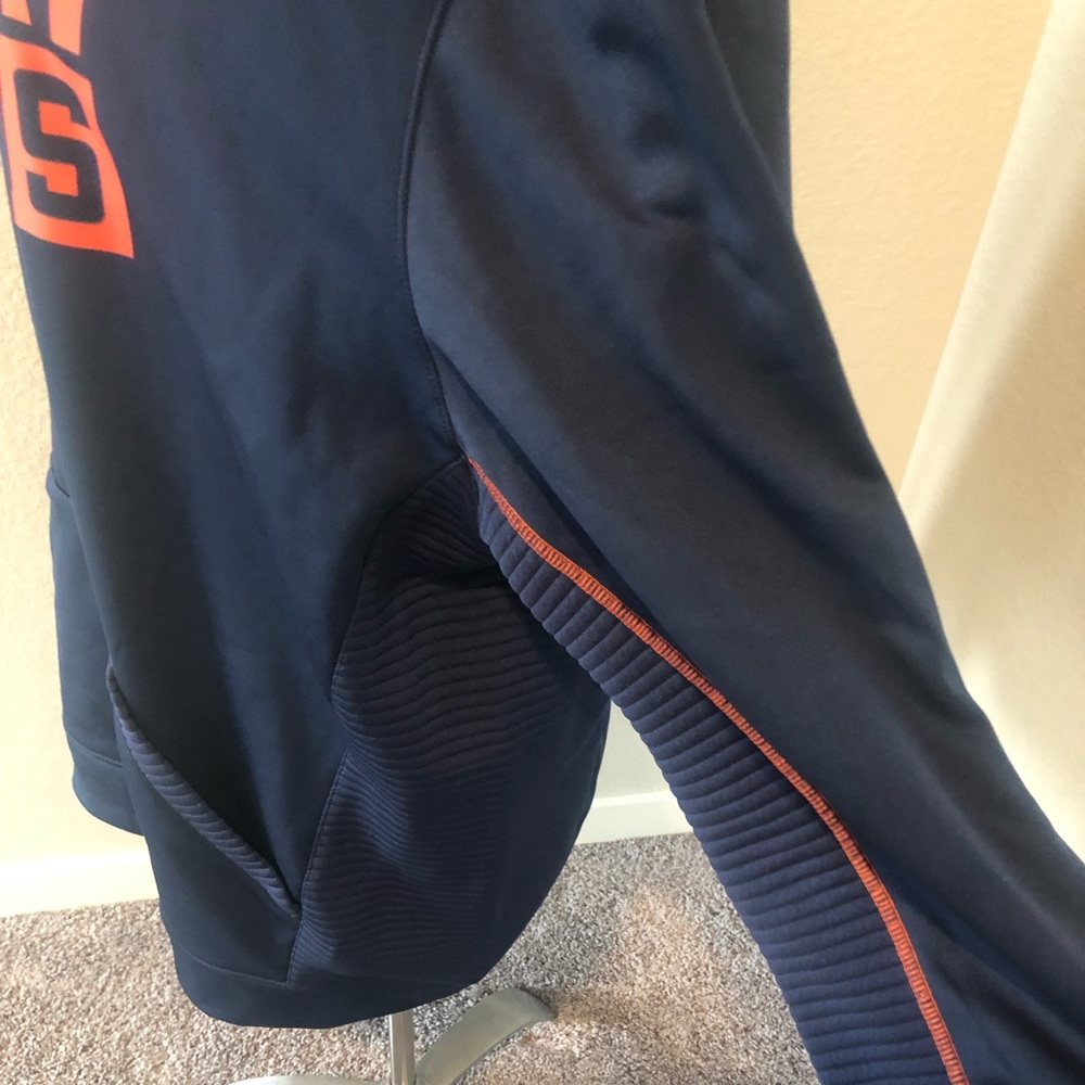 NFL Denver Broncos Navy and Orange Hoodie - Picture 2 of 4